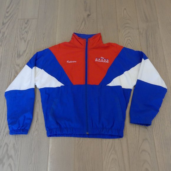 Vintage Other - The Grand Ballroom Catherine Red/White/Blue XSmall Tracksuit Jacket